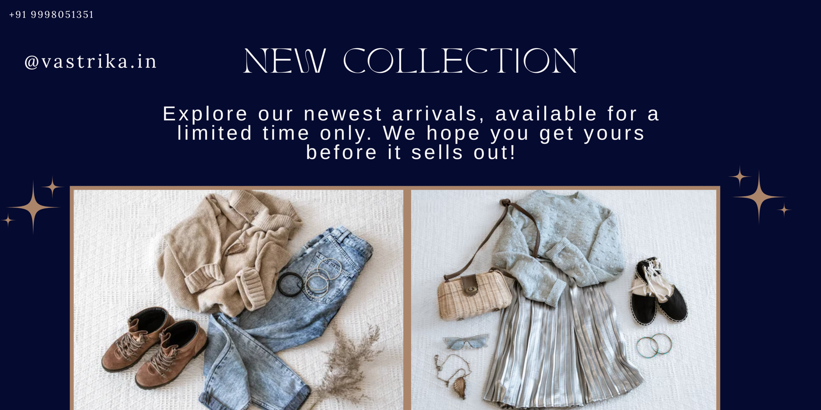 White and Brown Minimalist New Collection Banner (1)